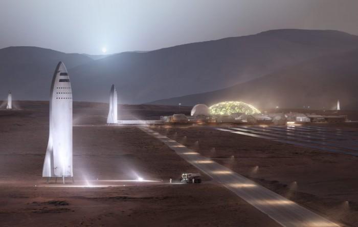 spacex可能在洛杉矶建造bfr火星火箭
